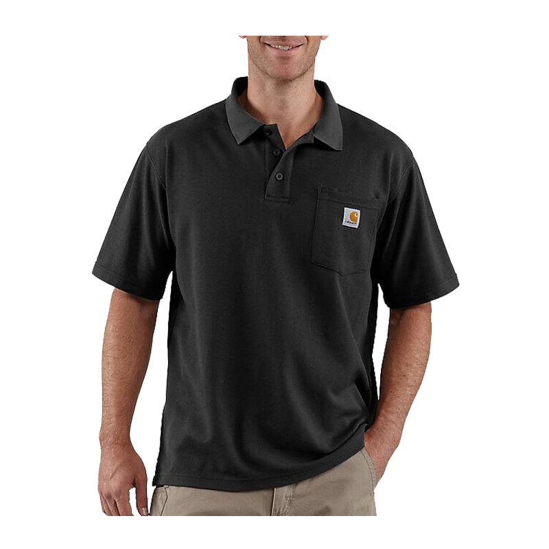 Carhartt 106685 Midweight Pocket Polo Short-Sleeve | loose fit