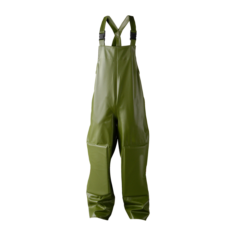 Dolfing 423.01 Regen Latzhose mit Knieschutz | robuste PVC Hose