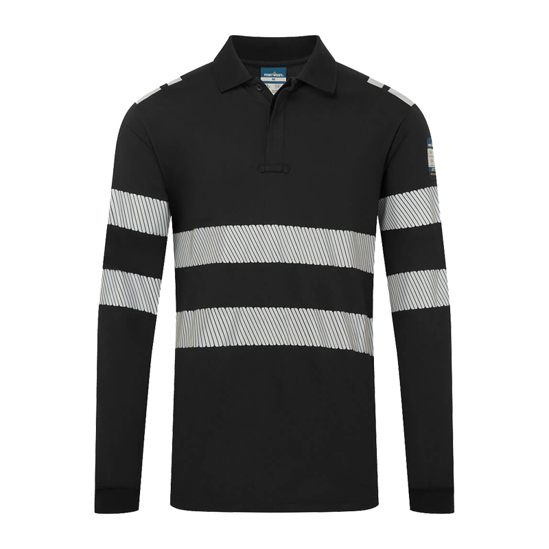 PortWest FR733 FR MultiNorm Polo-Shirt PW3 langarm