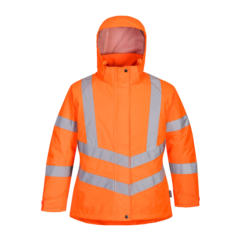 PortWest LW74 Damen Warnschutz Winter Jacke EN 20471 Klasse 3