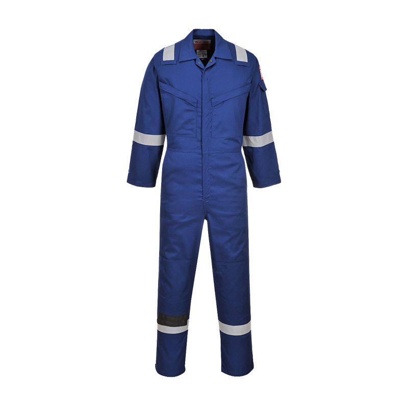 PortWest FR21 leichter MultiNorm Overall Flammschutz mit leichtem Gewicht