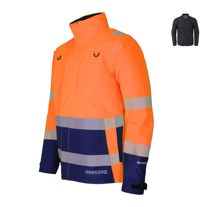 Kind 82576 Supra 2.0 FR Hi-Vis Wetterschutz Jacke FA4000 + Wärmefutter