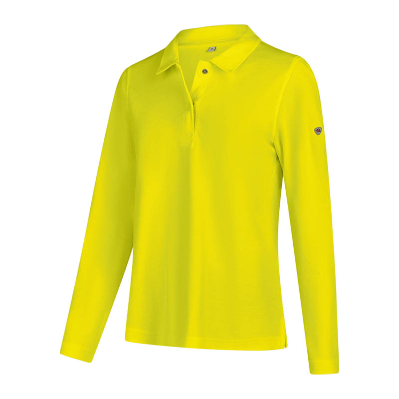 BP 2107 Damen Polo Shirt langarm zur erhöhten Sichtbarkeit