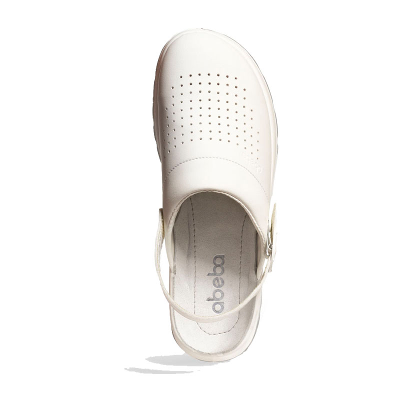 Abeba 877020 Active OB Clog perforiert mit Fersenriemen | Microfaser