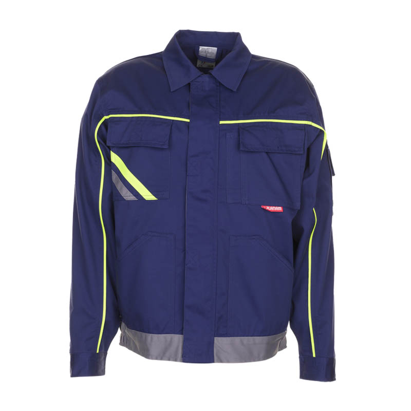 Planam Visline V2 Bundjacke mit Neonbiesen