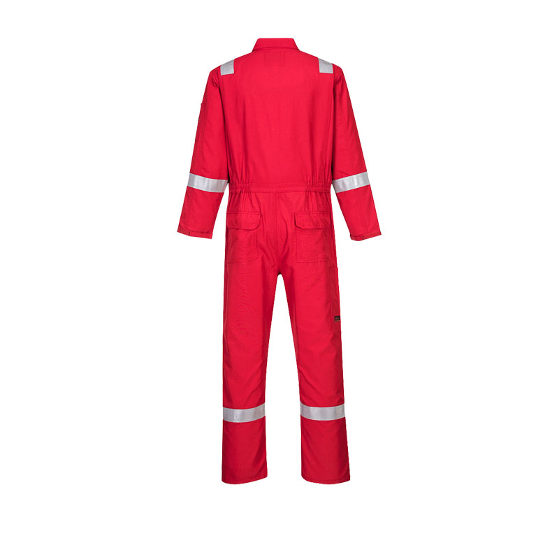PortWest AF73 Silver Multi Norm Overall extra leicht