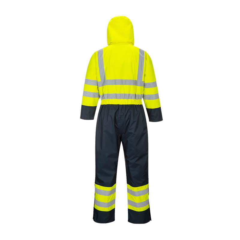 PortWest S485 Winter Warnschutz Overall gefüttert nach EN 342