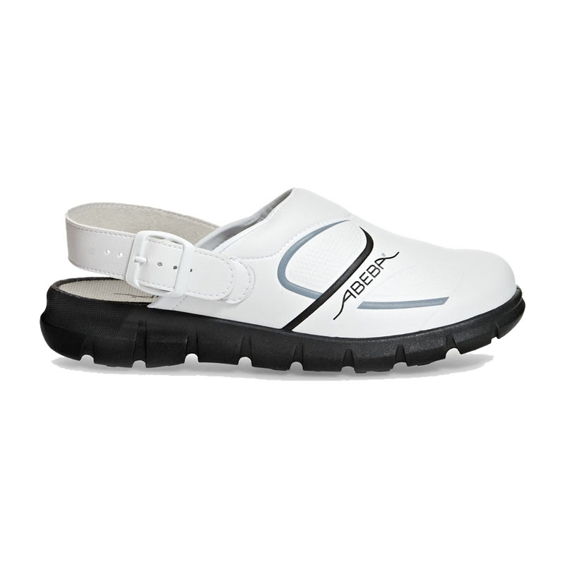 Abeba 7335 Dynamic OB Clog mit Fersenriemen | Microfaser
