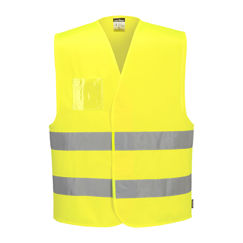 Portwest PW307 Hi Vis Holstertaschen-Hose – Klasse 1 Mit Kniepolstertaschen (Gr. 28-48)