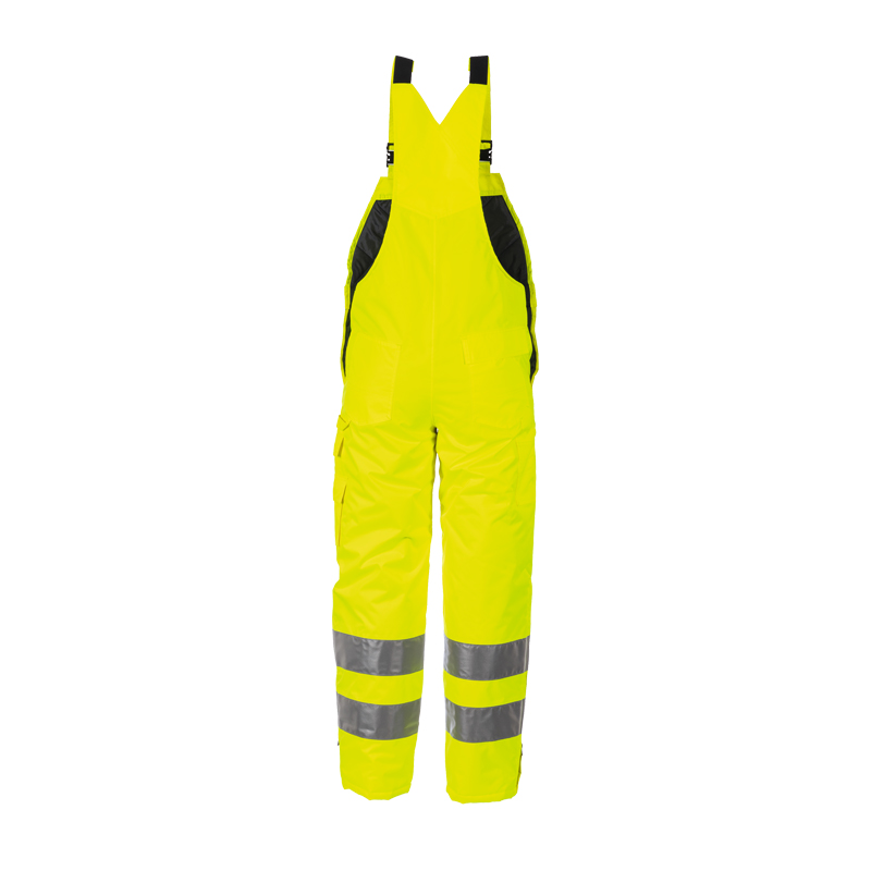 Planam Warnwetterschutz Winter Latzhose uni Klasse 2