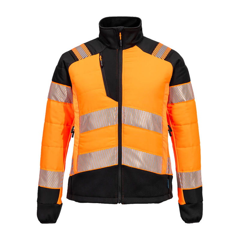 PortWest T171 Hi-Vis Damen Hybrid Jacke Klasse 1