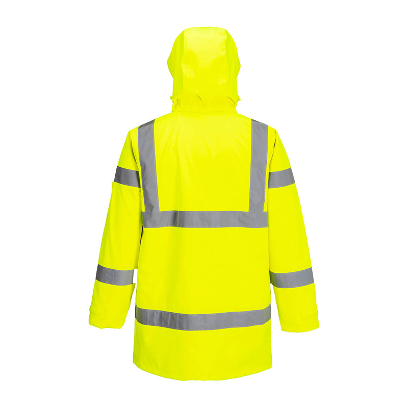 PortWest S599 Hi-Vis Extreme Regen Parka Klasse 3