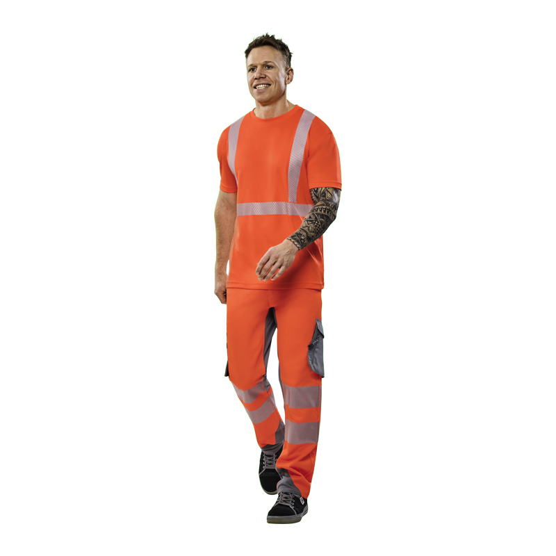 Planam Norit Warnschutz T-Shirt mit Stretch