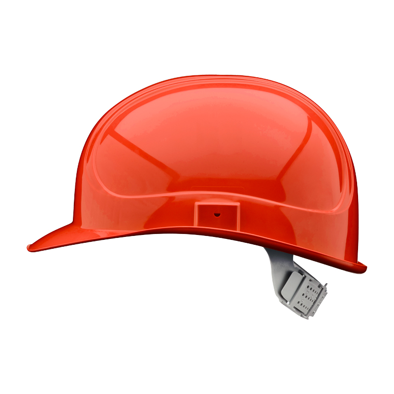 Oranger Voss Elektriker Helm 6P mit Drehverschluss, Schutzhelm nach EN 50365 und EN 397 für Arbeiten bis 1000 VAC