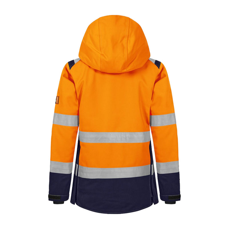Tranemo Zenith Damen FR Hi-Vis Winterjacke RIS mit Kapuze metallfrei | 520982