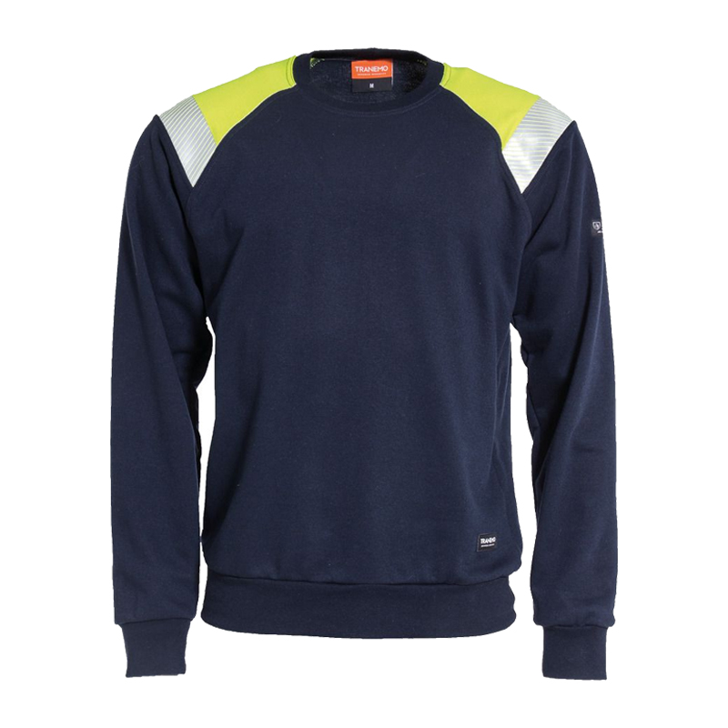 Tranemo Cantex FR MultiNorm Sweat-Shirt 1/1 arm metallfrei | 637589