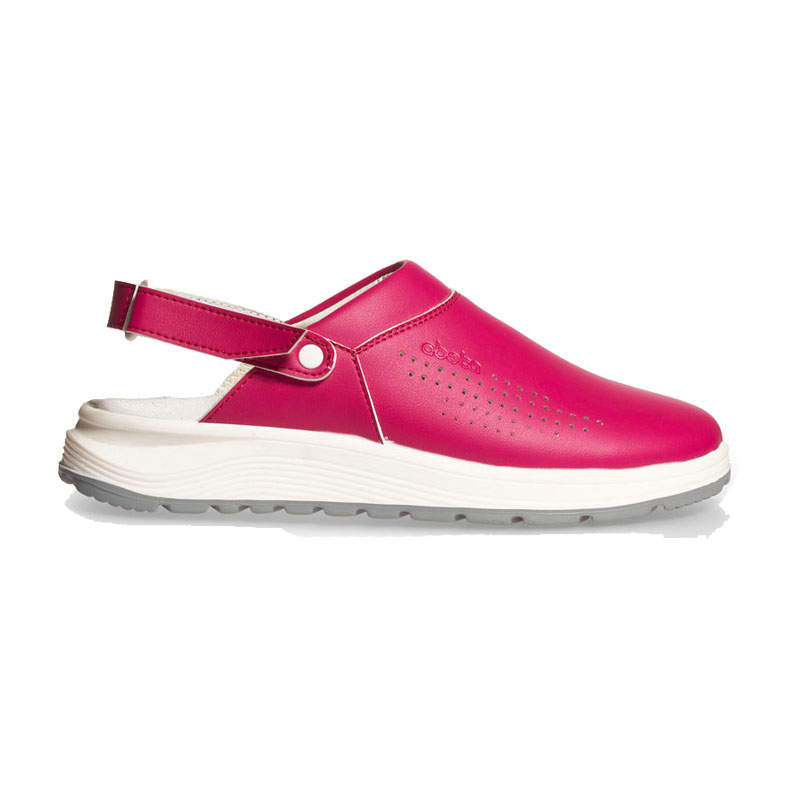 Abeba 824018 Active OB Clog perforiert mit Fersenriemen | Microfaser