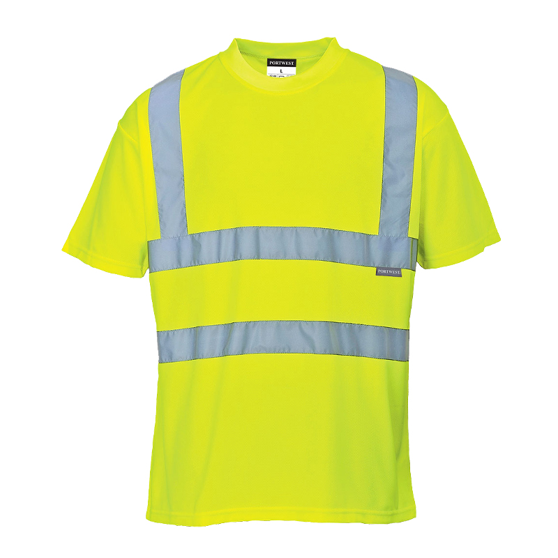 PortWest S478 günstiges Warnschutz T-Shirt Klasse 2