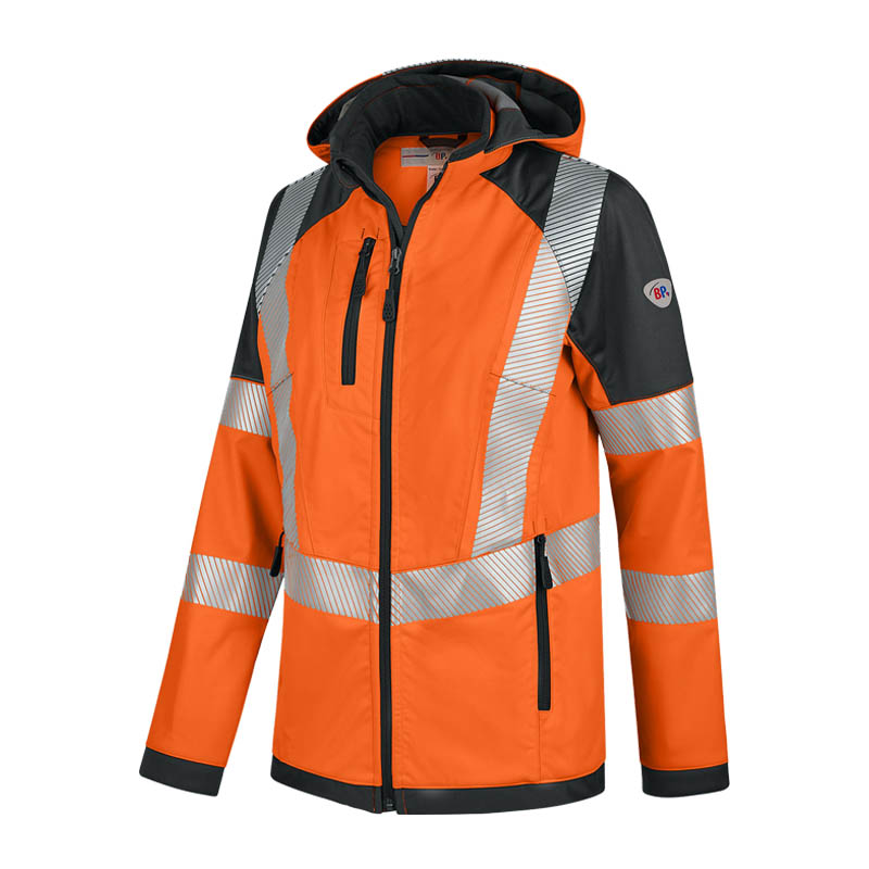 BP 2035 Damen Warnschutz Stretch Softshell Jacke