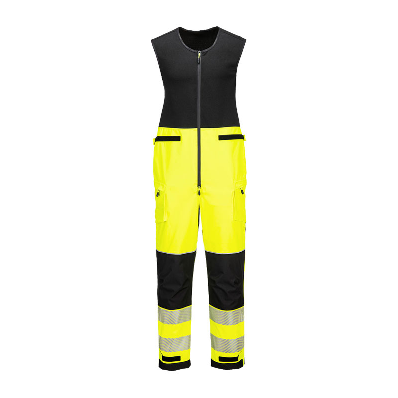 PortWest T150 Hi-Vis Warnschutz Regen Hose Klasse 4/4