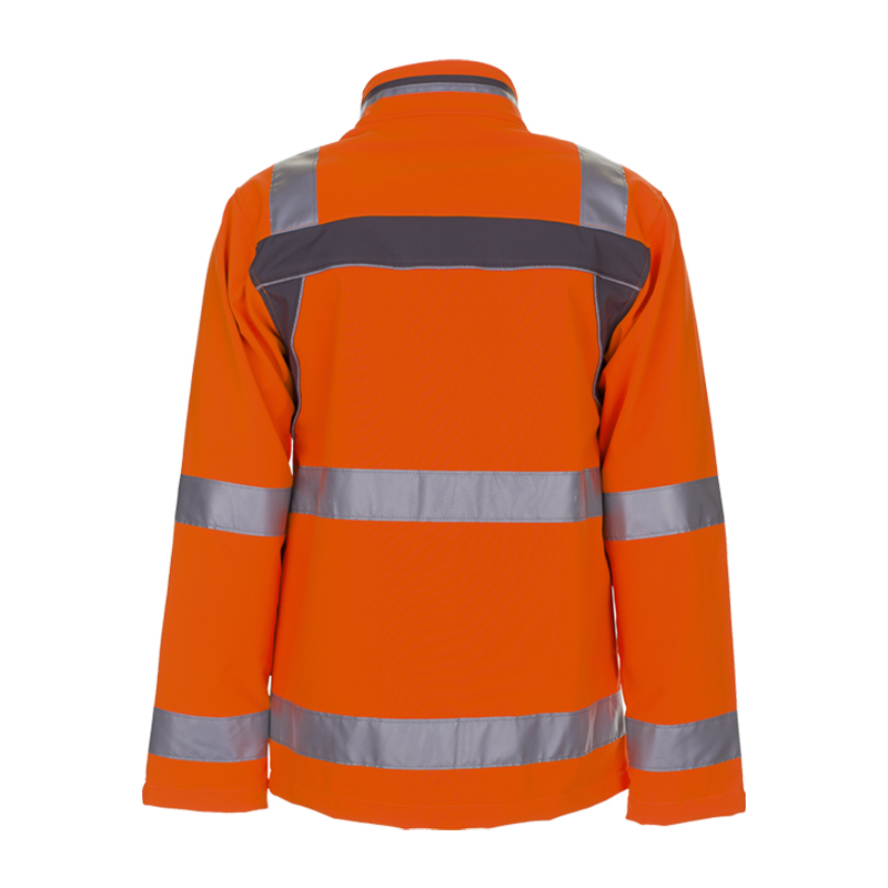 Planam Plaline Warnschutz Softshell Jacke Klasse 2