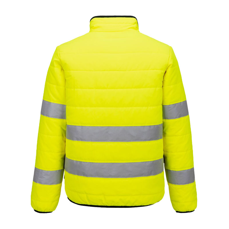 PortWest S617 Hi-Vis Warnschutz Stepp Jacke