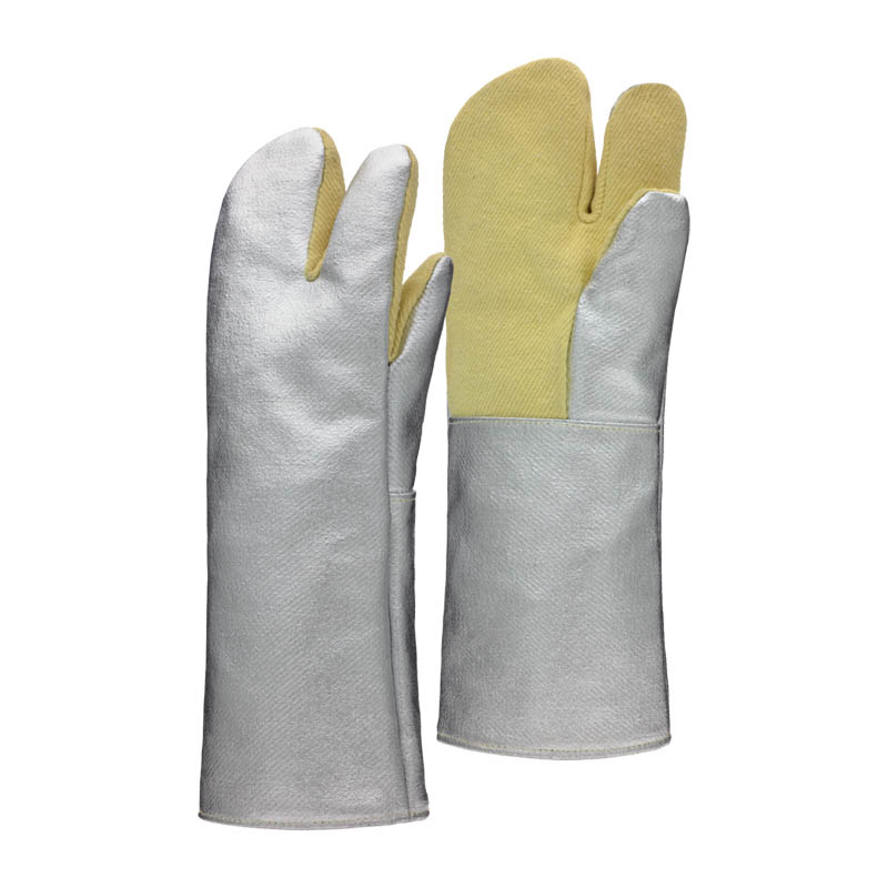 Tempex 3 Finger Hitzeschutz Handschuhe 450 mm bis 500°C