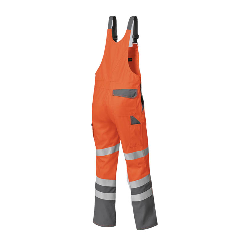 BP 2011 Warnschutz Comfort Latzhose mit Knietaschen
