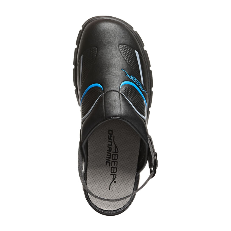 Abeba 7331 Dynamic OB Clog mit Fersenriemen | Microfaser