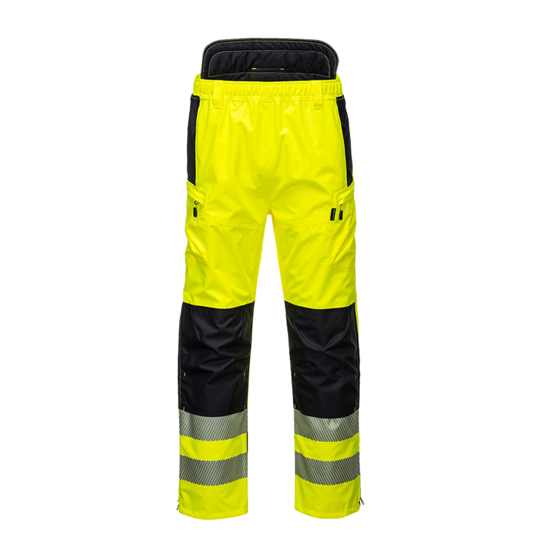 PortWest PW342 Extreme Warnschutz Regenhose hoch atmungsaktiv