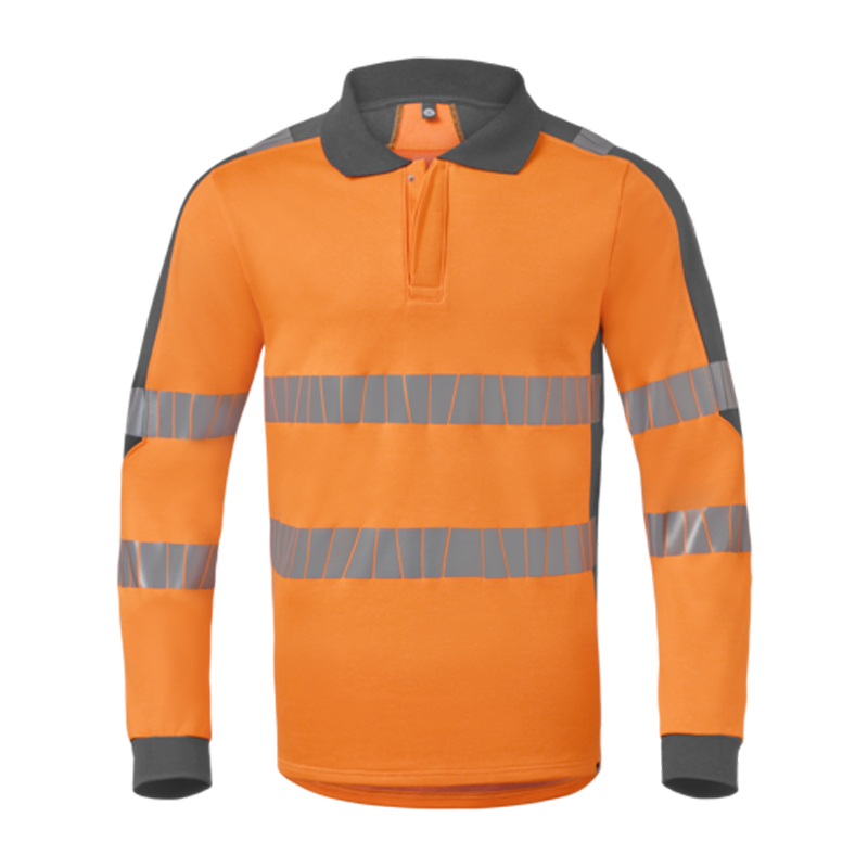 HaVeP 10104 MultiNorm Hi-Vis Warnschutz Sweat-Shirt inhärent