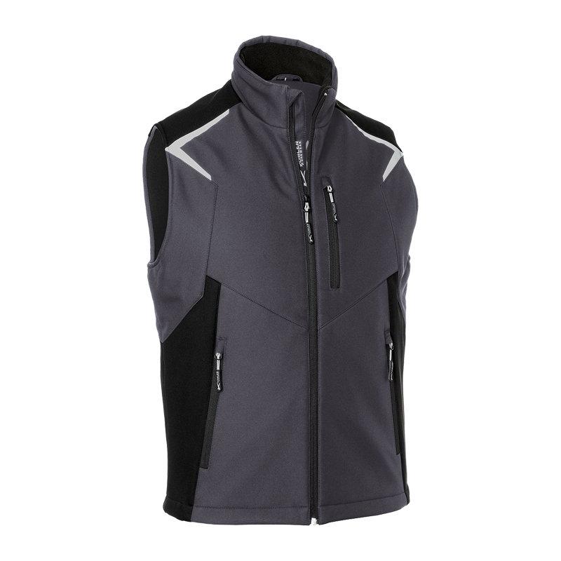 Kübler Bodyforce 7125 Softshell Weste körperbetonter Schnitt