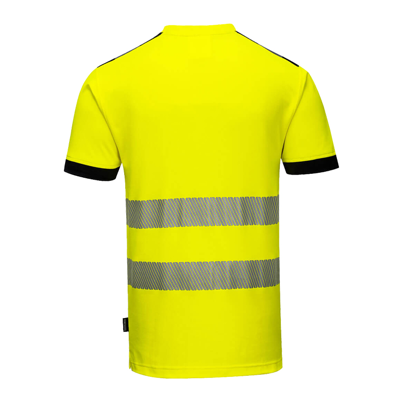 PortWest T181 Warnschutz T-Shirt Cotton Comfort Klasse 2