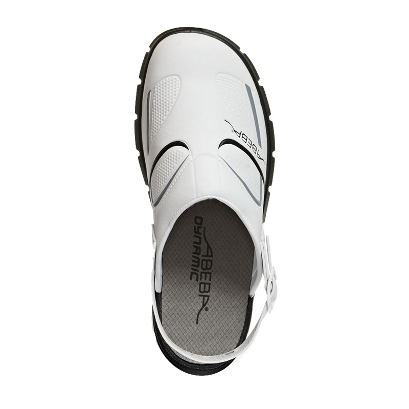 Abeba 7335 Dynamic OB Clog mit Fersenriemen | Microfaser