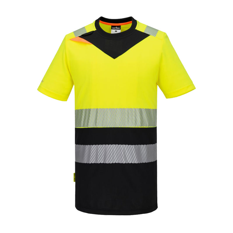 PortWest DX434 Hi-Vis Warnschutz T-Shirt Klasse 1