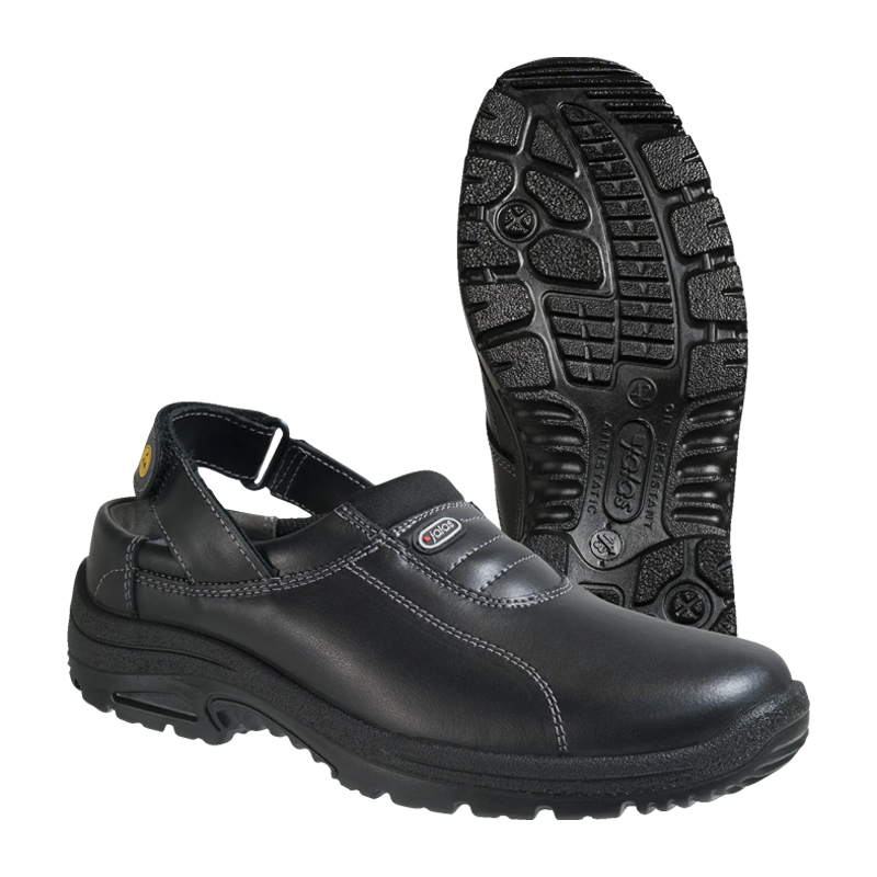 Jalas Clean 5002 Menu Black O1 ESD leichte Arbeitsclogs