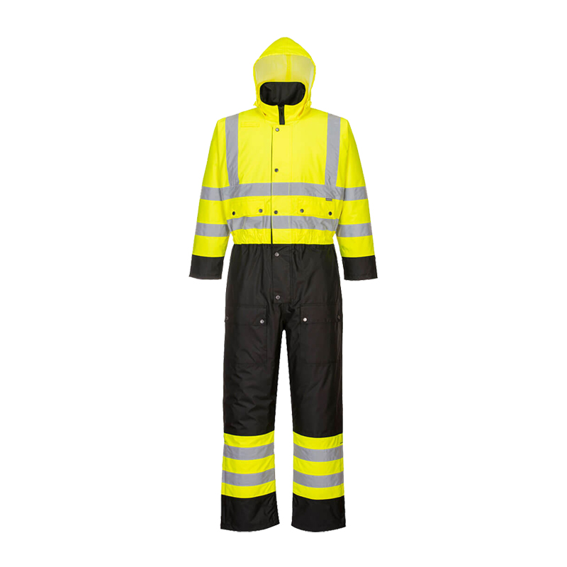 PortWest S485 Winter Warnschutz Overall gefüttert nach EN 342
