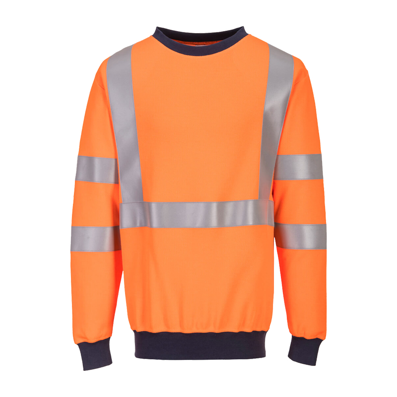 PortWest FR703 MultiNorm RIS Warnschutz Sweat Shirt