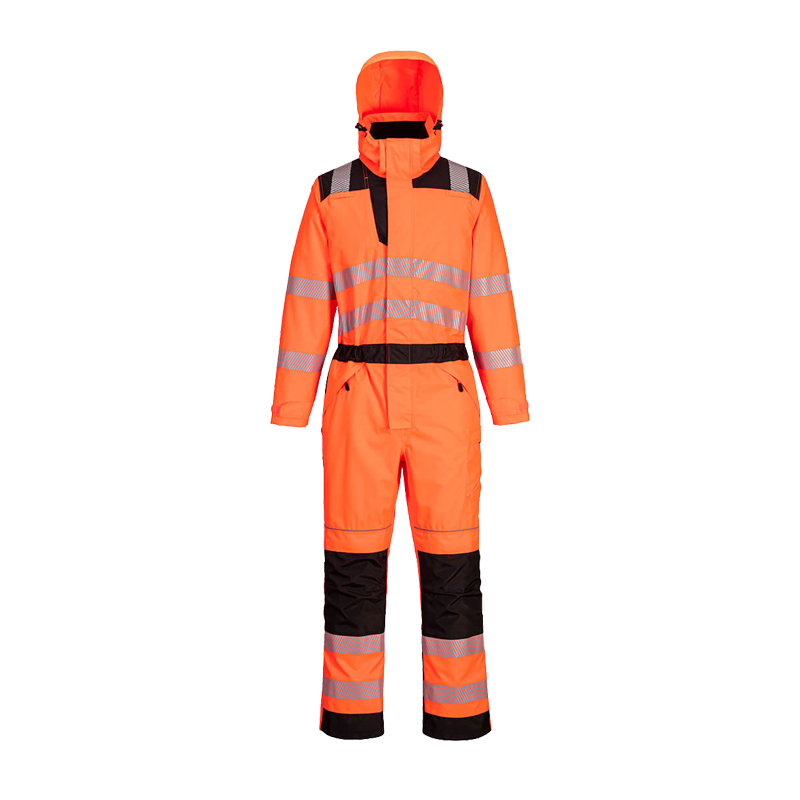 PortWest PW355 Warnschutz Regen Overall für höchste Sicherheit