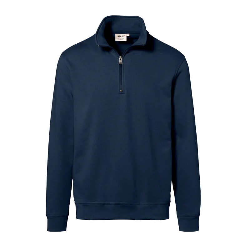 Hakro 451 PREMIUM ZIP Sweat-Shirt Comfort Fit aus Baumwolle