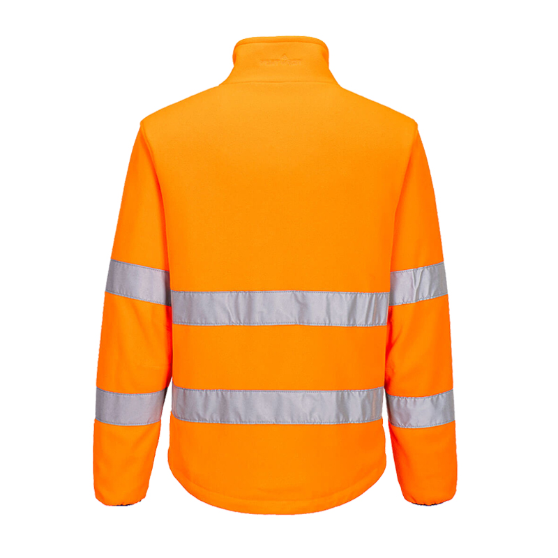 PortWest PW274 Warnschutz Fleecejacke mit Mesh Innenfutter