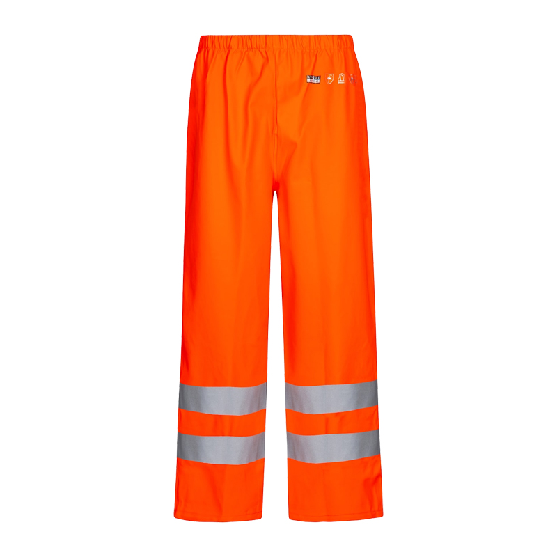 Lyngsøe FR-LR52 flammhemmende Hi Vis Warnschutz Regenhose