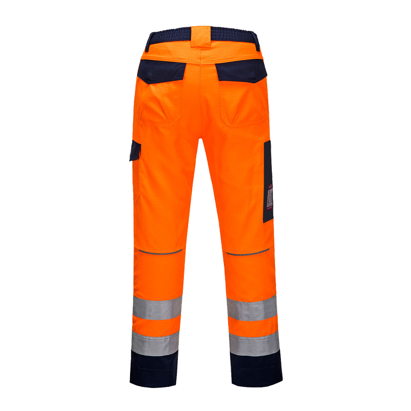 PortWest MV36 MultiNorm RIS Warnschutz Hose inhärent flammhemmend
