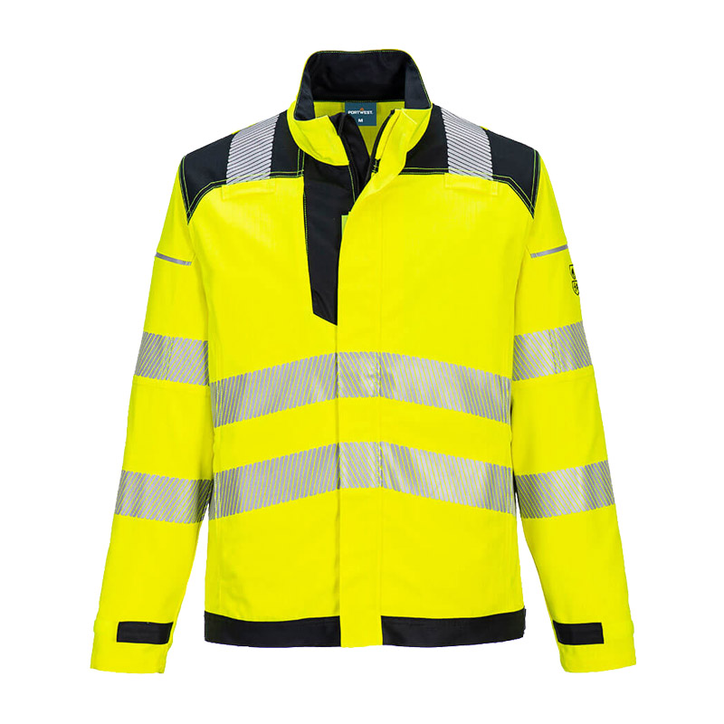 PortWest FR722 MultiNorm FR Warnschutz Jacke mit Stretch