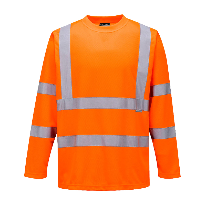 PortWest S178 RIS Warnschutz T-Shirt langarm Klasse 3