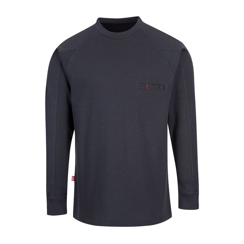 PortWest FR33 MultiNorm Rundhals T-Shirt flammhemmend und antistatisch