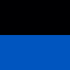 Abstraktes Motiv mit schwarzer oberer und blauer unterer Farbfläche, passend als Produktgrafik