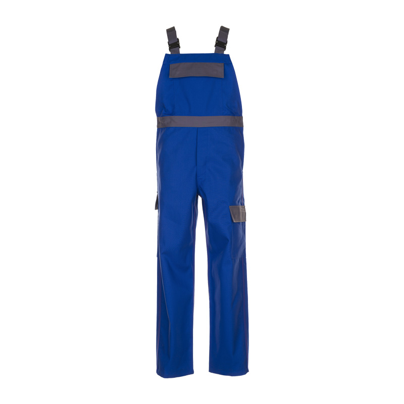 PLANAM Major Protect MultiNorm Latzhose APC1, blaue Schutz-Latzhose mit Reflexdetails für sicheres Arbeiten