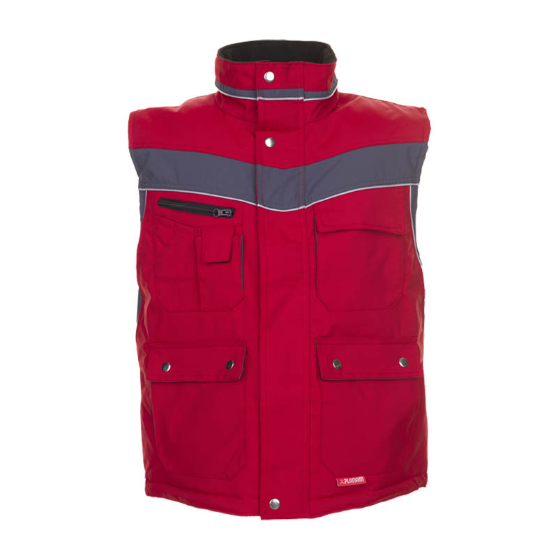 Planam Plaline Winter Weste mit Reflexbiesen