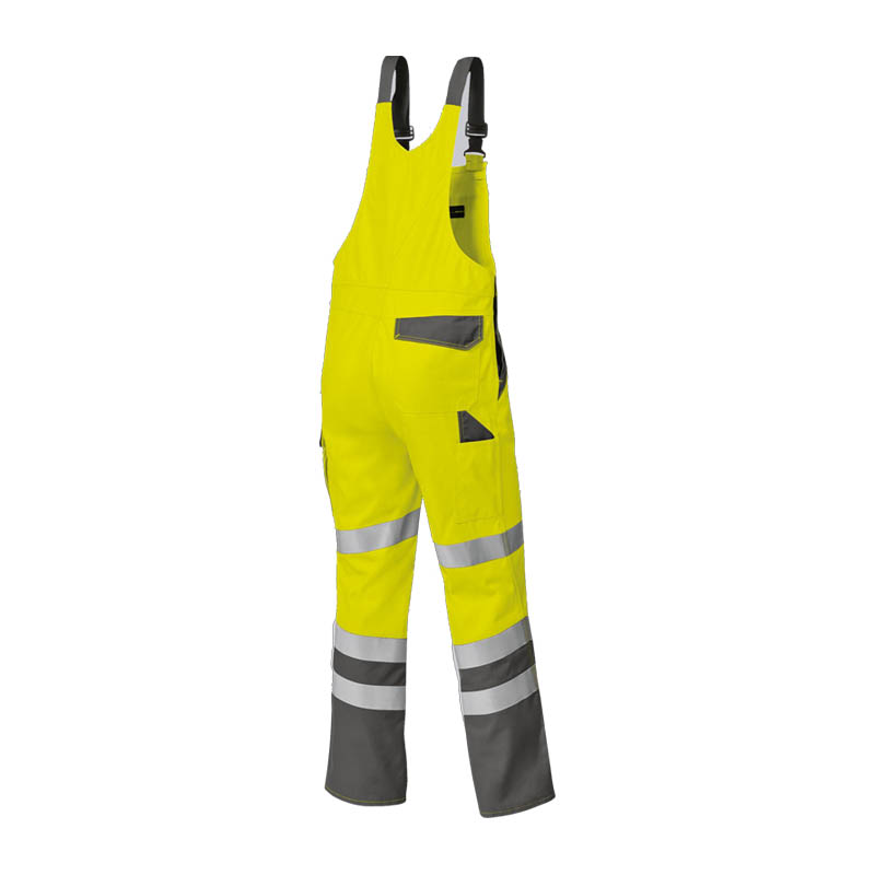 BP 2011 Warnschutz Comfort Latzhose mit Knietaschen